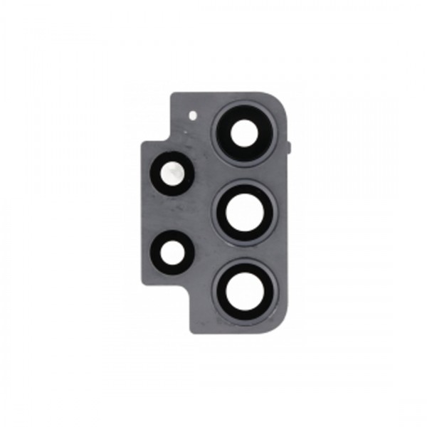 Support et Lentille decaméra arrière pour Samsung Galaxy A52 A525/A52 5G/A52s 5G A528 Noir
