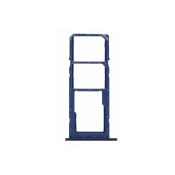 Tiroir carte sim pour Samsung Galaxy A03s A037 A037F Double sim Bleu