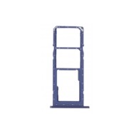 Tiroir carte sim pour Samsung Galaxy A03 A035 Double sim Bleu
