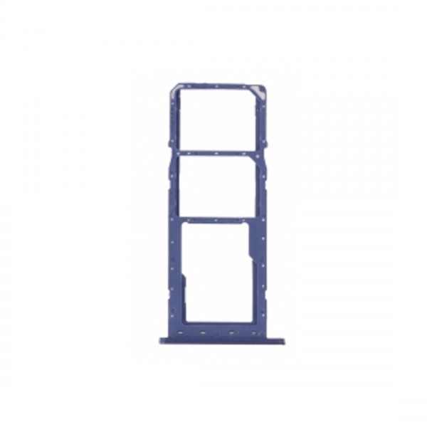 Tiroir carte sim pour Samsung Galaxy A03 A035 Double sim Bleu