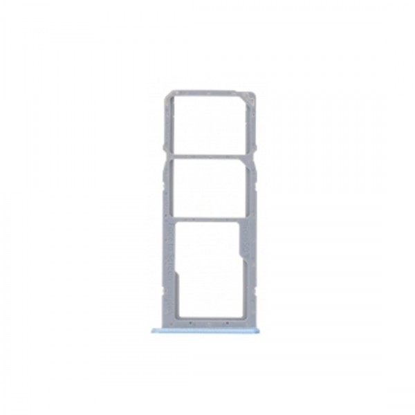 Tiroir carte sim pour OPPO A17 CPH2477 Double sim bleu