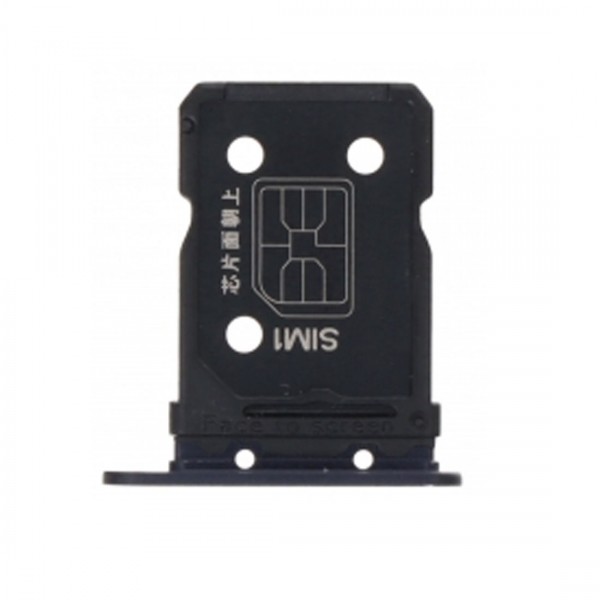 Tiroir carte sim pour Oppo Reno6 5G CPH2251 Double sim Noir