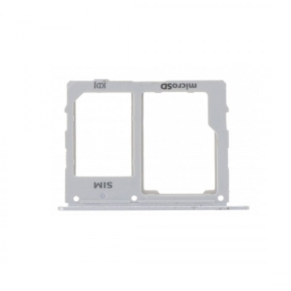 Tiroir carte SIM + SD pour Samsung Galaxy Tab S5e T725 argenté