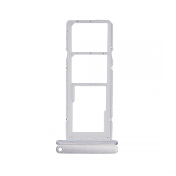 Tiroir carte sim pour Samsung Galaxy A14 5G A146 Double sim blanc