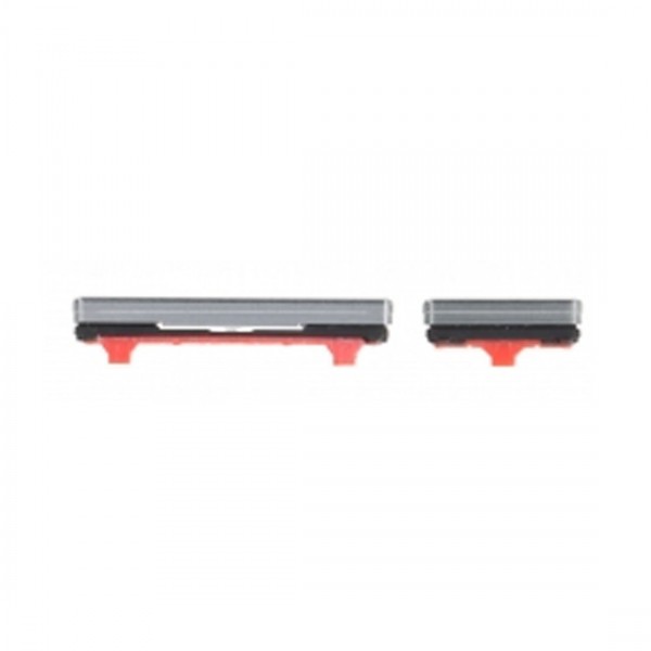 Bouton Power ON/OFF Volume pour Samsung Galaxy Note10 Lite Argenté