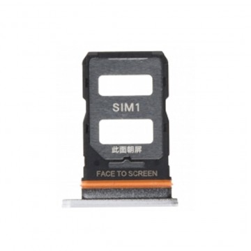 Tiroir SIM Xiaomi Redmi Note 12 Pro+ 5G Double sim Argenté Argente - Envoi gratuit 24h