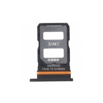 Tiroir carte Sim pour  Xiaomi Redmi Note 12 Pro+ 5G Double sim Noir