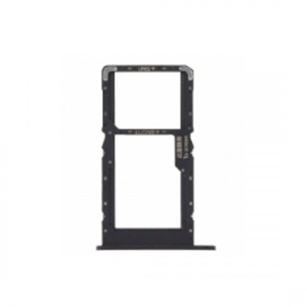 Tiroir carte sim pour Huawei nova Y61 Double sim Noir