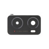 Lentille en verre caméra arrière pour Oppo A76 CPH2375 Noir