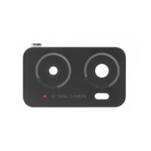 Lentille en verre caméra arrière pour Oppo A76 CPH2375 Noir