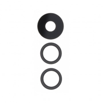 Lentille caméra arrière pour Motorola Moto E32 Noir 3pcs in one set