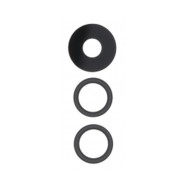 Lentille caméra arrière pour Motorola Moto E32 Noir 3pcs in one set