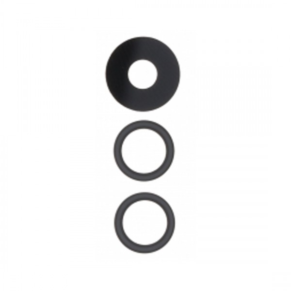 Lentille caméra arrière pour Motorola Moto E32 Noir 3pcs in one set