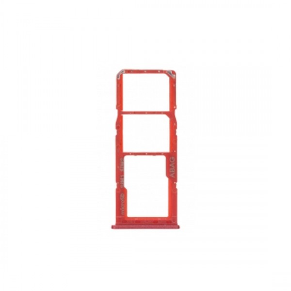 Tiroir carte sim pour Samsung Galaxy A12 Nacho/A12s A127 Double SIM Rouge