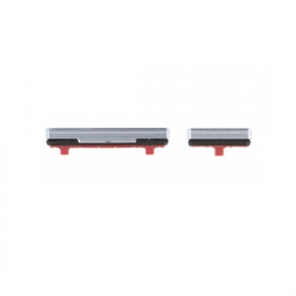 Bouton Power ON/OFF Volume pour Samsung Galaxy S21 5G Argenté