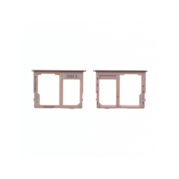 Double Tiroir Sim + SD pour Samsung Galaxy J4+ / J6+ (2018) Or / Gold