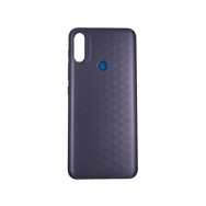 Vitre arrière (cache batterie) avec adhésif pour Motorola Moto E20 Gris