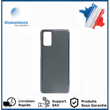Vitre arrière galaxy s20 plus argent logo + ce