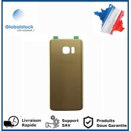 Vitre arrière pour Samsung Galaxy S7 Edge or