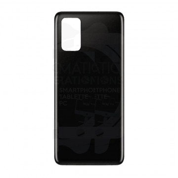 Vitre arrière galaxy s20 noir logo + ce
