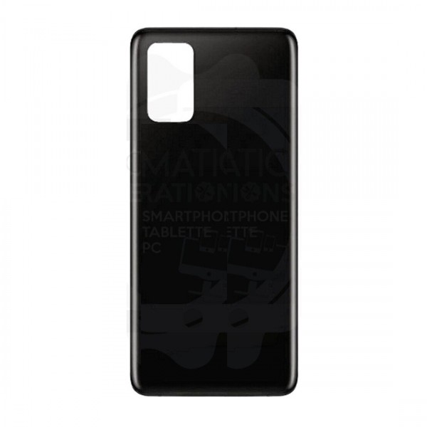 Vitre arrière galaxy s20 noir logo + ce