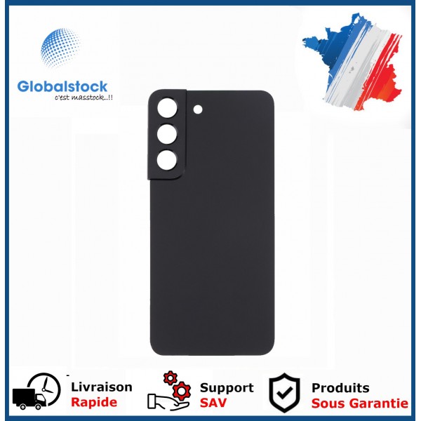 Vitre arrière pour Samsung Galaxy S22 5G noir