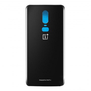 Vitre arrière OnePlus 6 Miroir Noir - Envoi gratuit 24h