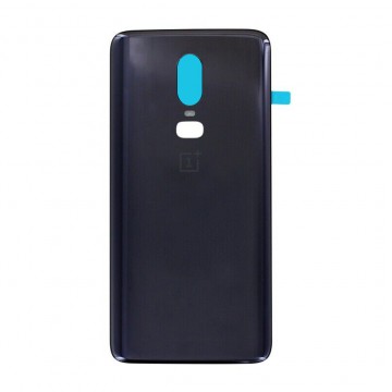 Vitre arrière OnePlus 6 Mat Noir - Envoi gratuit 24h