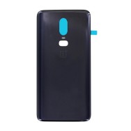 Vitre arrière OnePlus 6 Mat Noir - Envoi gratuit 24h
