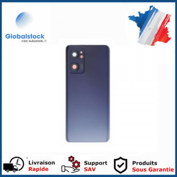 Vitre arrière Oppo Find X5 Lite CPH2371 Reno7 5G Noir - Envoi gratuit 24h