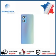 Vitre arrière ( Cache batterie) avec lentille+adhésive pour Oppo Find X5 Lite CPH2371 / Reno7 5G Bleu