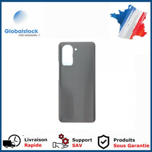 Vitre arrière (cache batterie) avec Adhésif pour Huawei Nova 10 Pro Noir + Logo