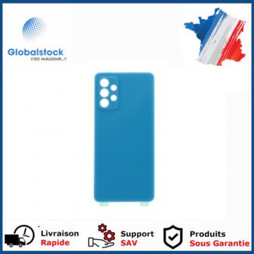 Vitre arrière Samsung Galaxy A72 A72 5G Bleu - Envoi gratuit 24h