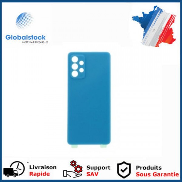 Vitre arrière Samsung Galaxy A72 A72 5G Bleu - Envoi gratuit 24h