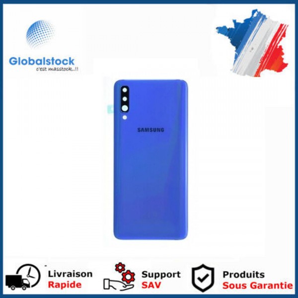 Vitre arrière Samsung Galaxy A70 (A705F) Bleu - Envoi gratuit 24h