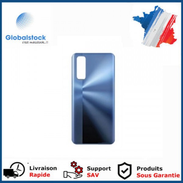 Vitre arrière Realme 7 Bleu - Envoi gratuit 24h