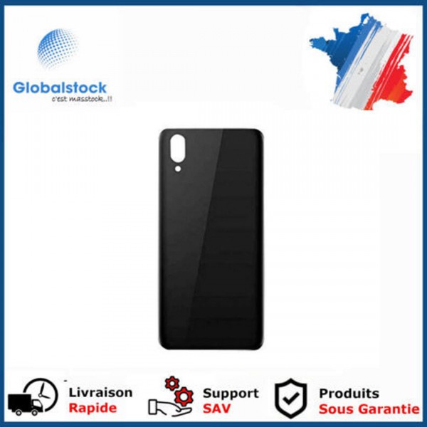 Vitre arrière (cache batterie) avec Adhésif pour Vivo X21 Noir + Logo