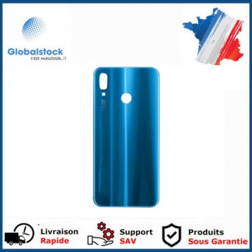 Vitre arrière Huawei P20 Lite Nova 3e Bleu - Envoi gratuit 24h