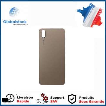 Vitre arrière ( Cache batterie) avec adhésive pour Huawei P20 Or/Gold