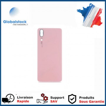 Vitre arrière Huawei P20 Rose - Envoi gratuit 24h