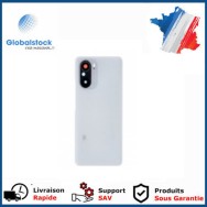 Vitre arrière ( Cache batterie) avec lentille+adhésive pour Xiaomi Mi 11i Blanc