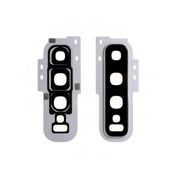 Lentille caméra arrière pour Samsung Galaxy S10 G973F Blanc prisme