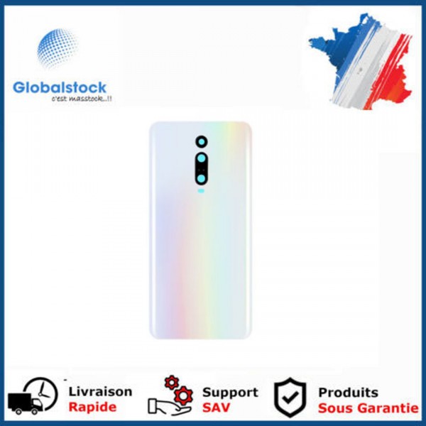 Vitre arrière XIAOMI MI 9T MI 9T PRO M1903F10G M1903F11G Blanc - Envoi gratuit 24h
