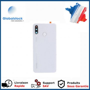 Vitre arrière huawei P30 lite Blanc - Envoi gratuit 24h