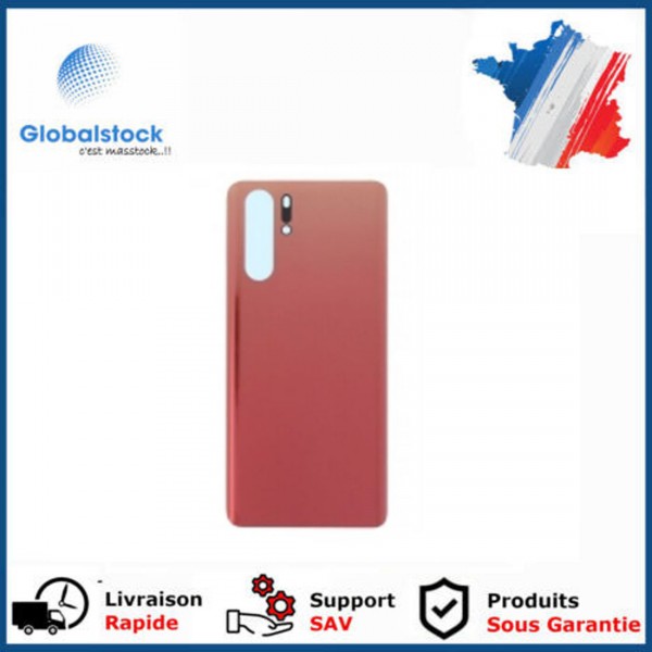 Vitre arrière (cache batterie) avec Adhésif pour Huawei P30 Pro Orange