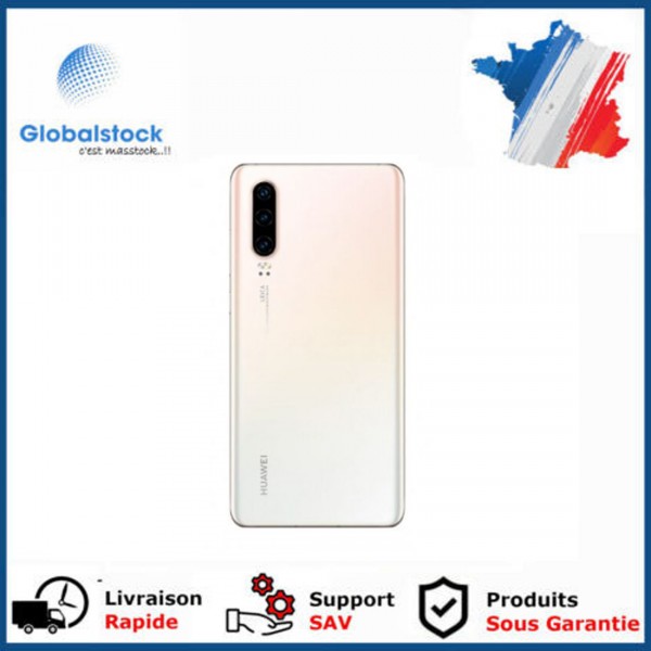 Vitre arrière Huawei P30 Blanc - Envoi gratuit 24h