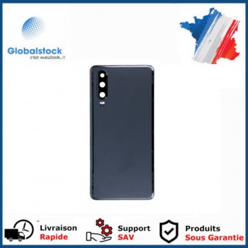 Vitre arrière Huawei P30 Noir - Envoi gratuit 24h