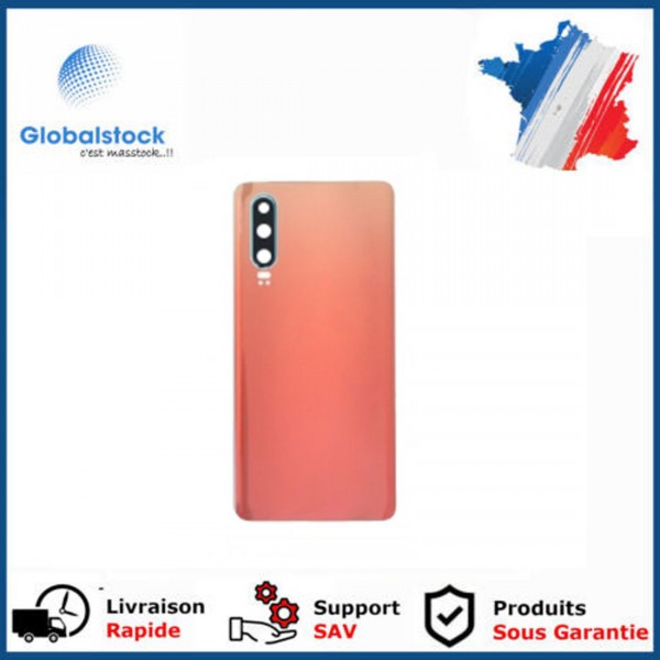 Vitre arrière Huawei P30 Orange - Envoi gratuit 24h