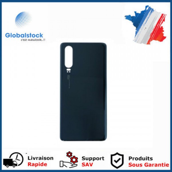 Vitre arrière Huawei P30 Noir - Envoi gratuit 24h
