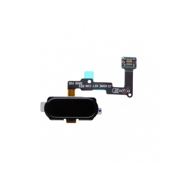 Nappe Bouton home pour Samsung Galaxy J3 2017 Noir (J330F)